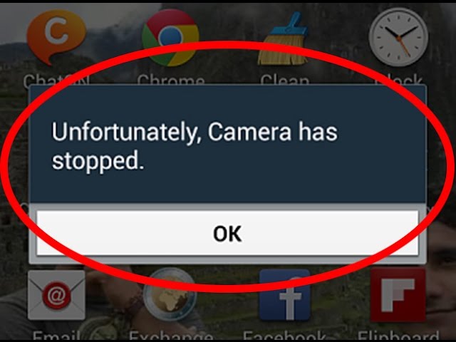 camera has stopped sony xperia