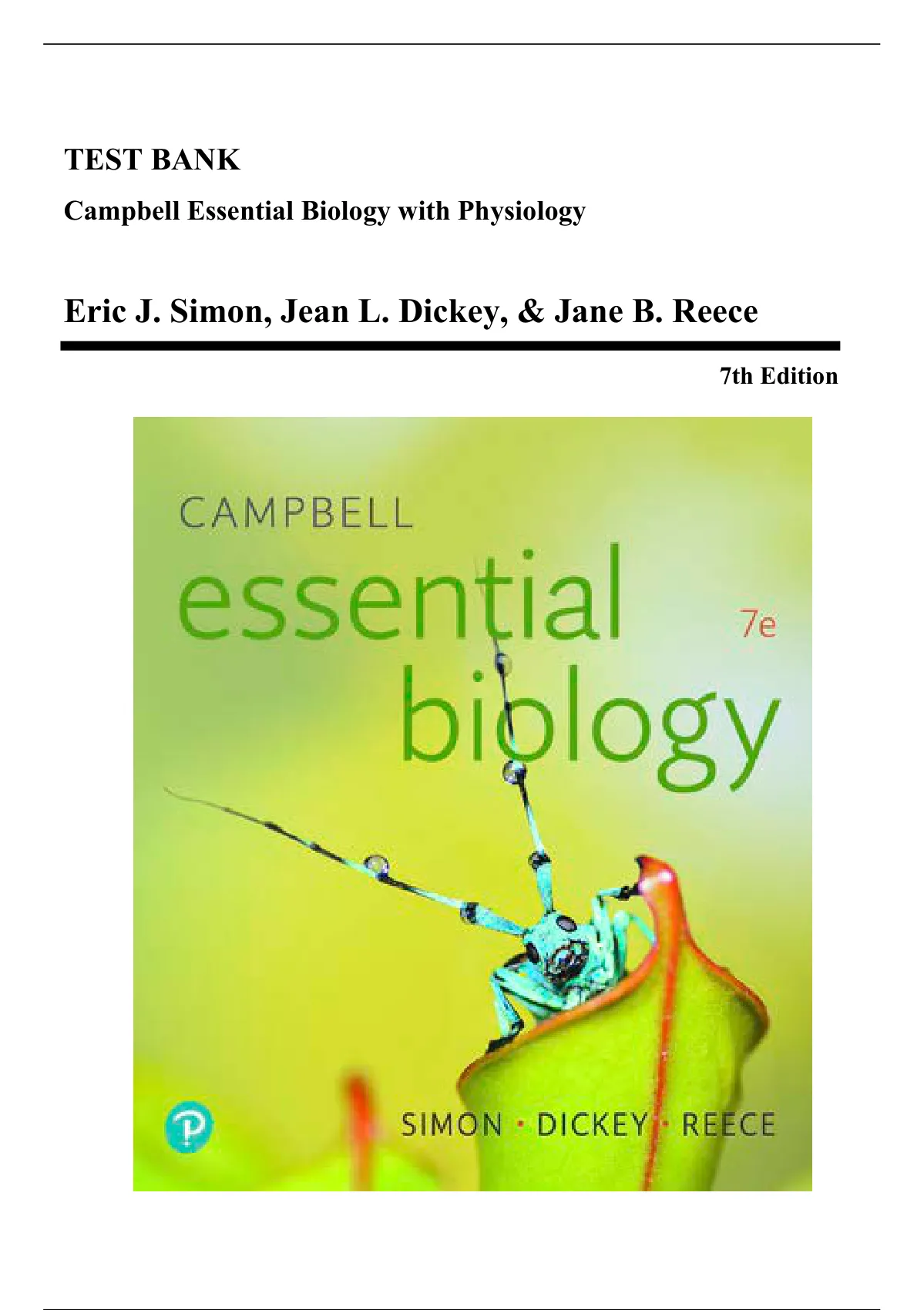 campbell essential biology with physiology 7th edition