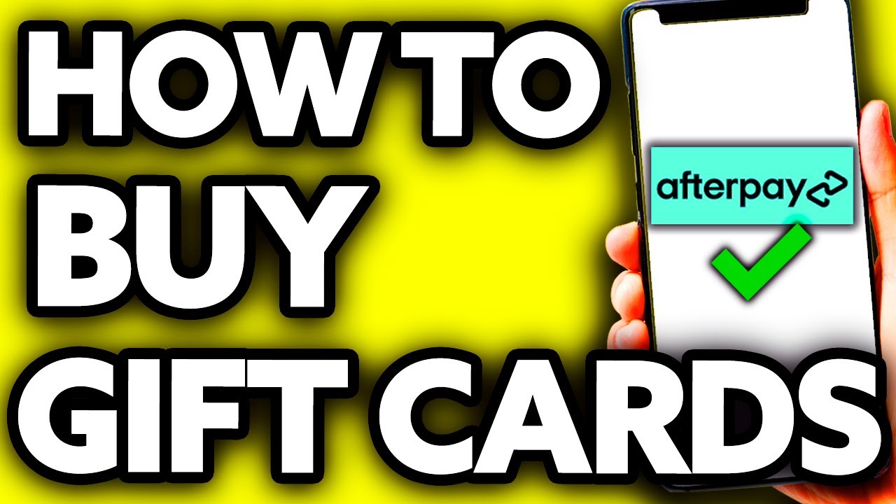 can i buy gift cards with afterpay