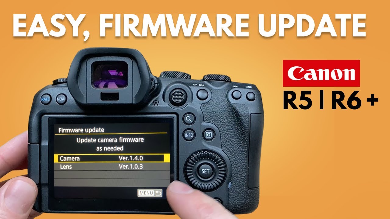 canon how to update firmware