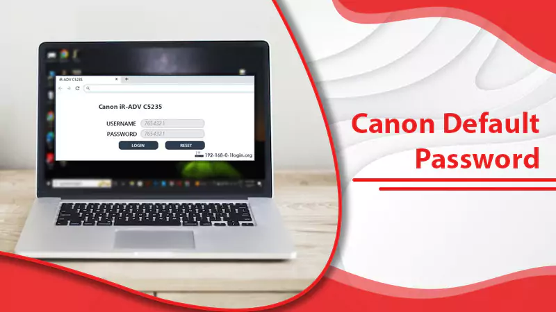 canon pro 100 default password