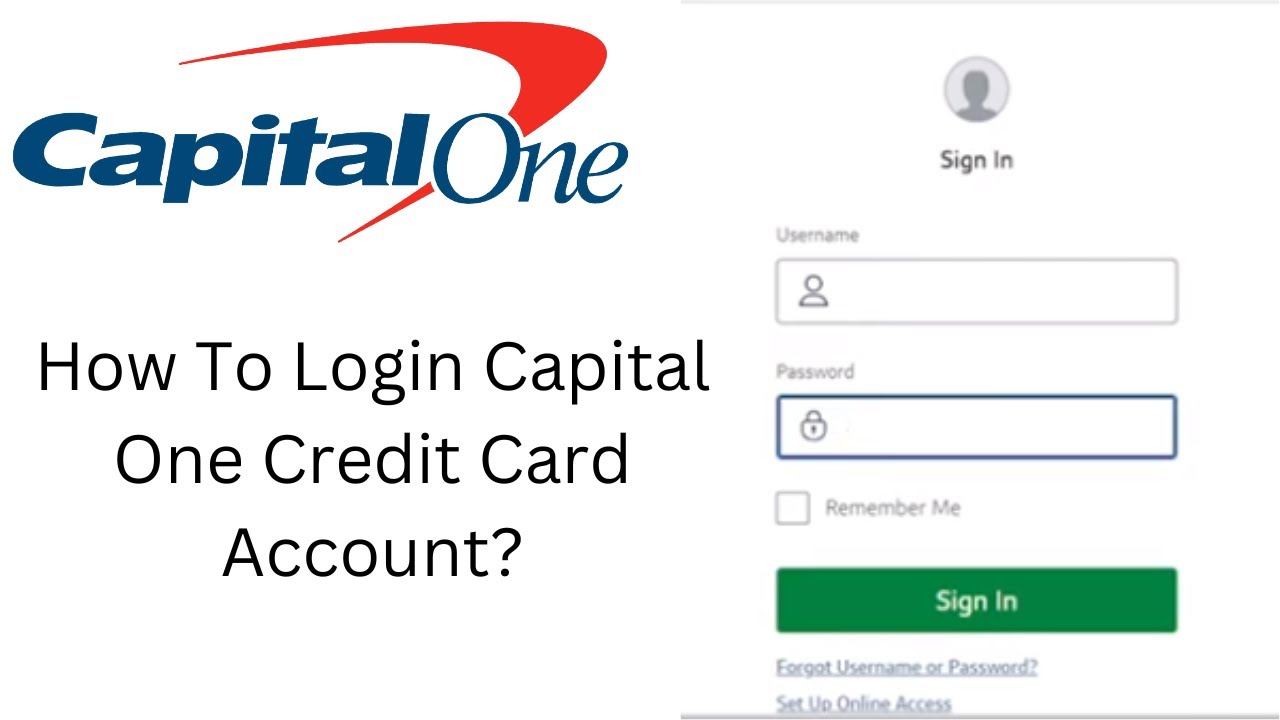 capital one credit card og in