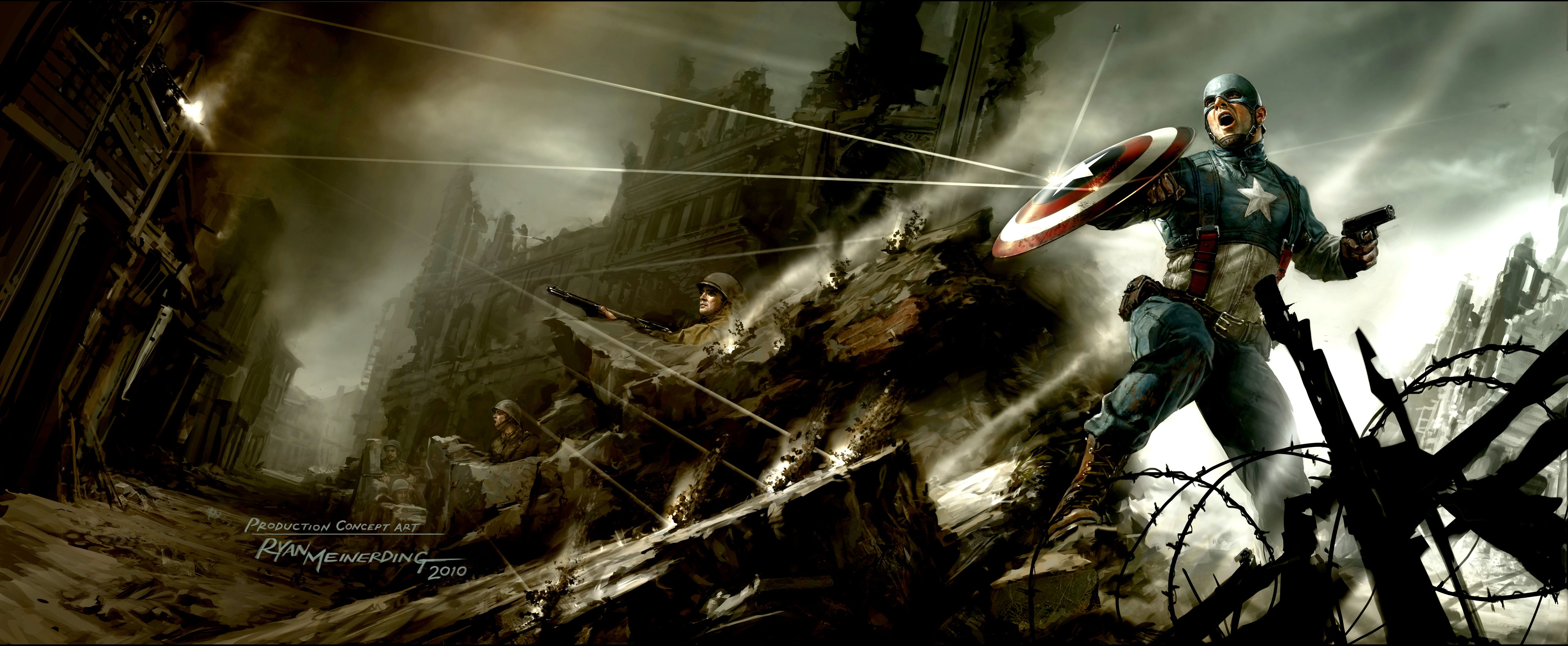 captain america the first avenger concept art