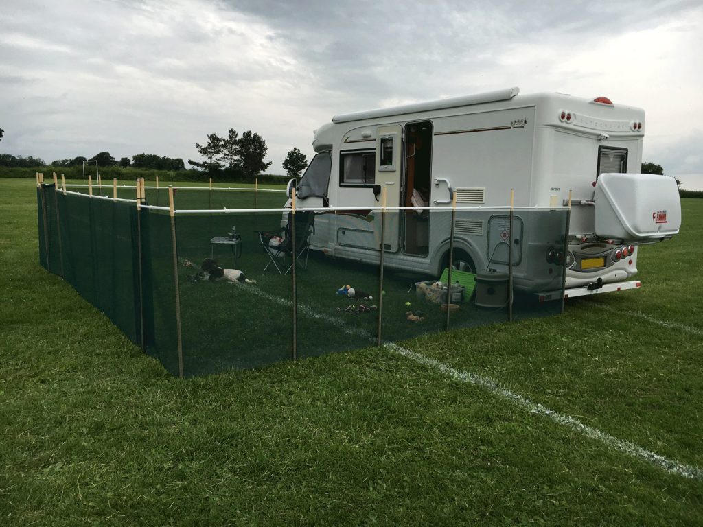 caravan fencing for dogs