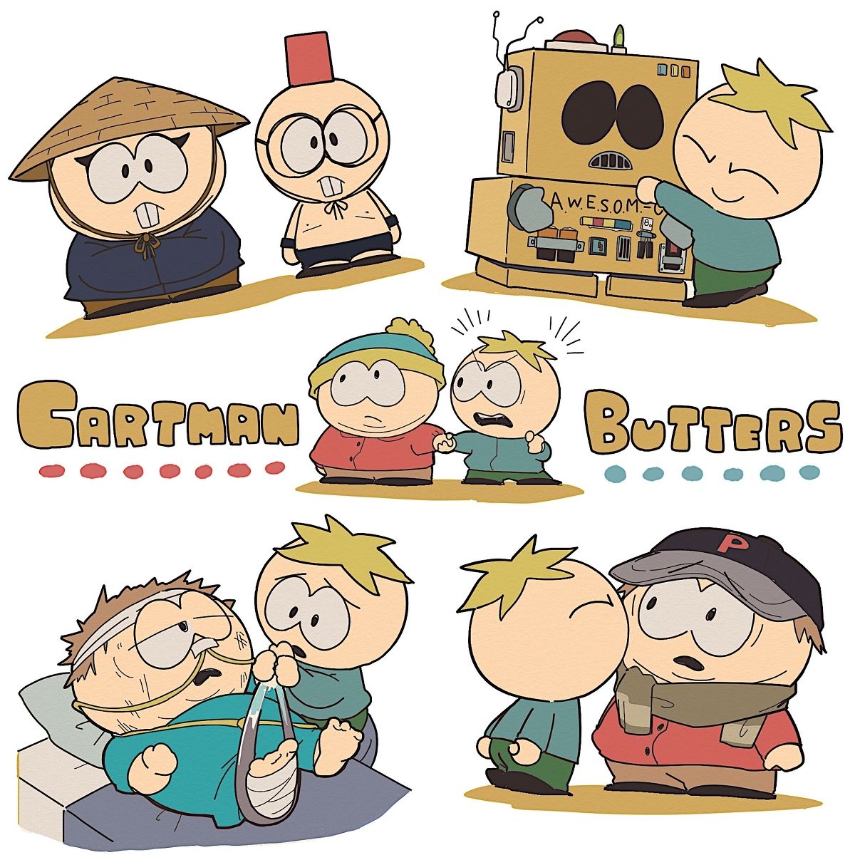 cartman and butters