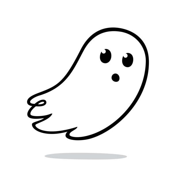 cartoon halloween ghost