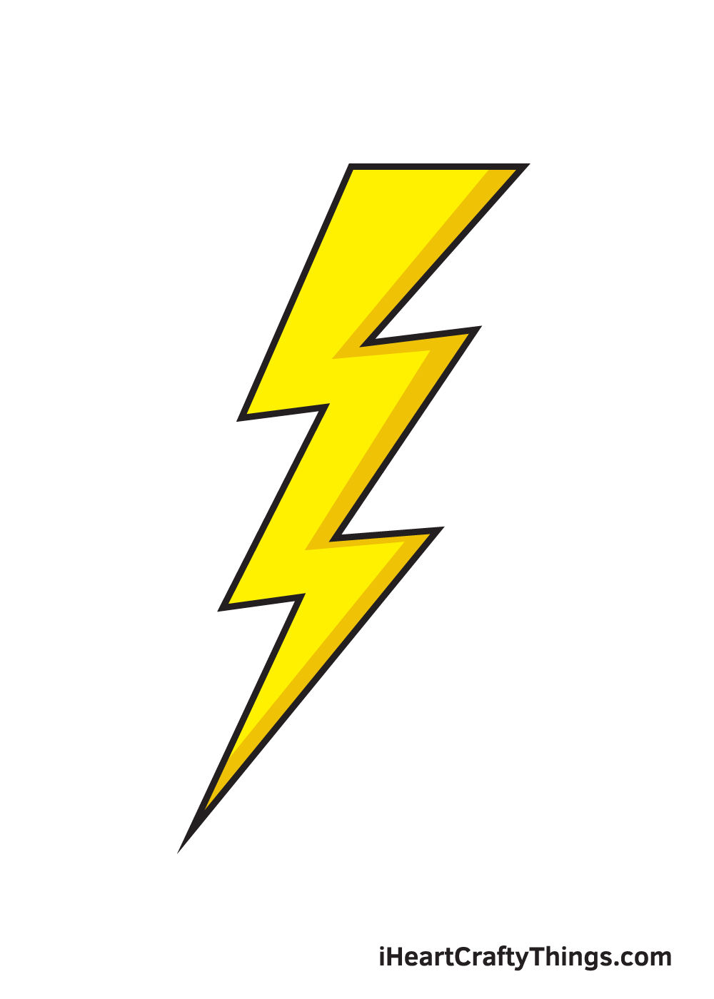 cartoon lightning bolt