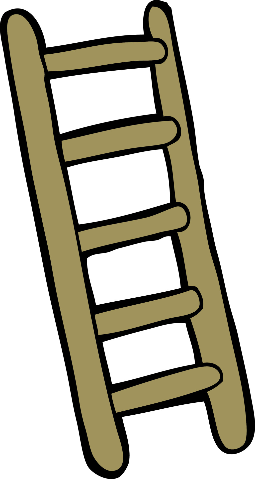 cartoon picture of a ladder