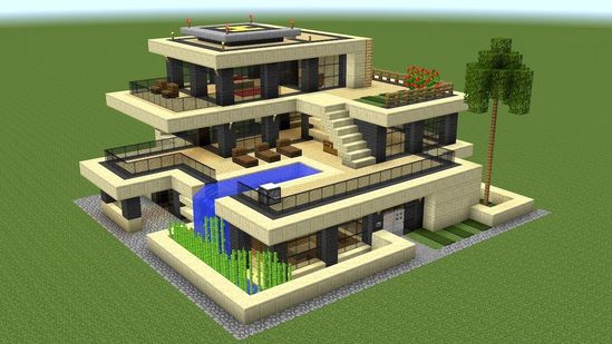 casa de minecraft planos