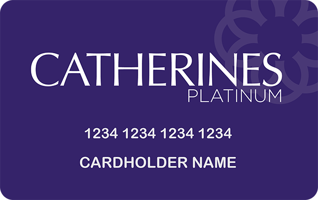 catherines credit card