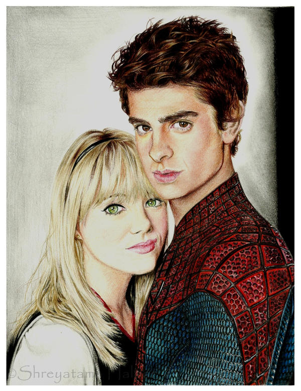 gwen and peter parker