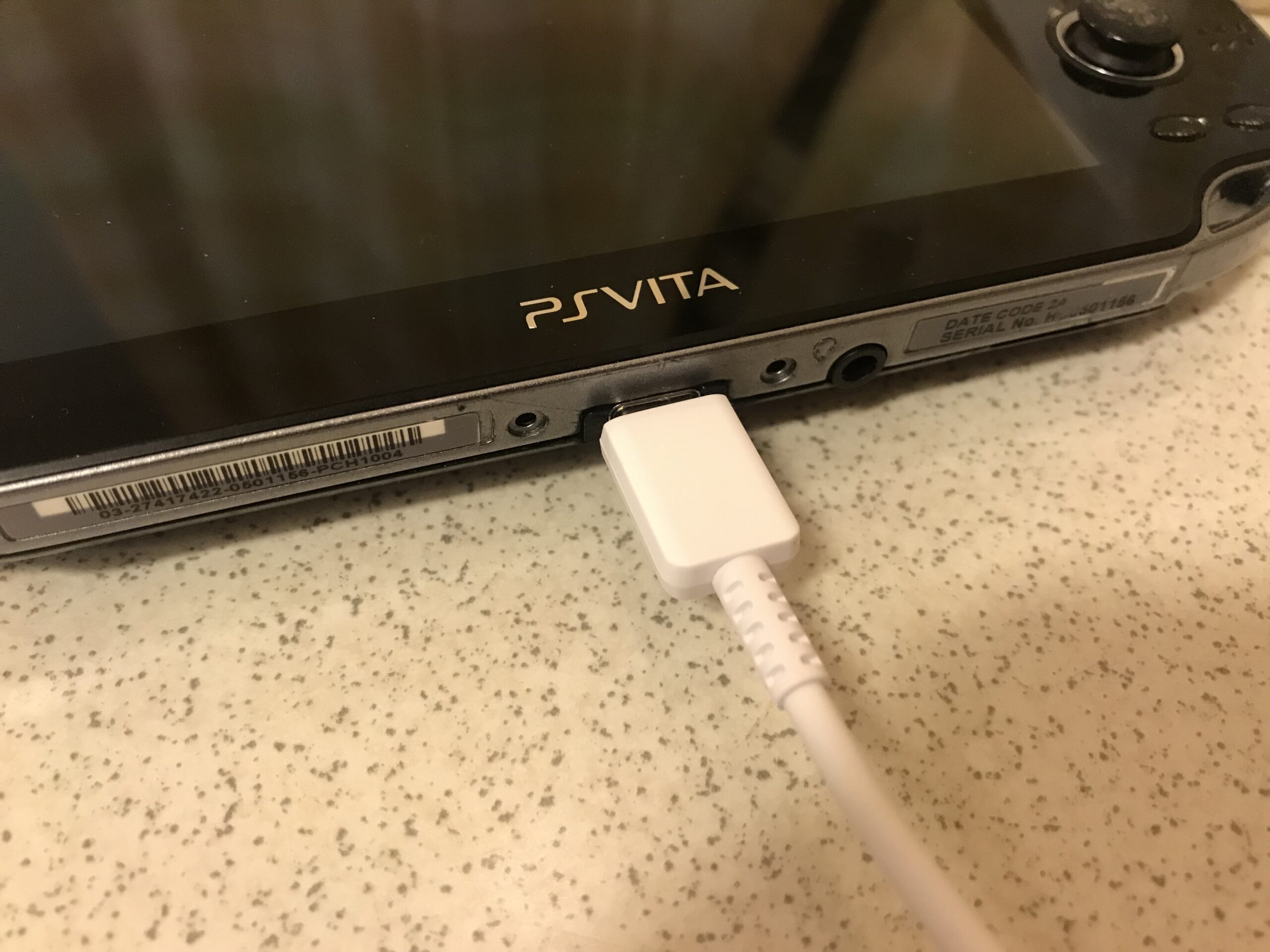 ps vita 2000 charging port