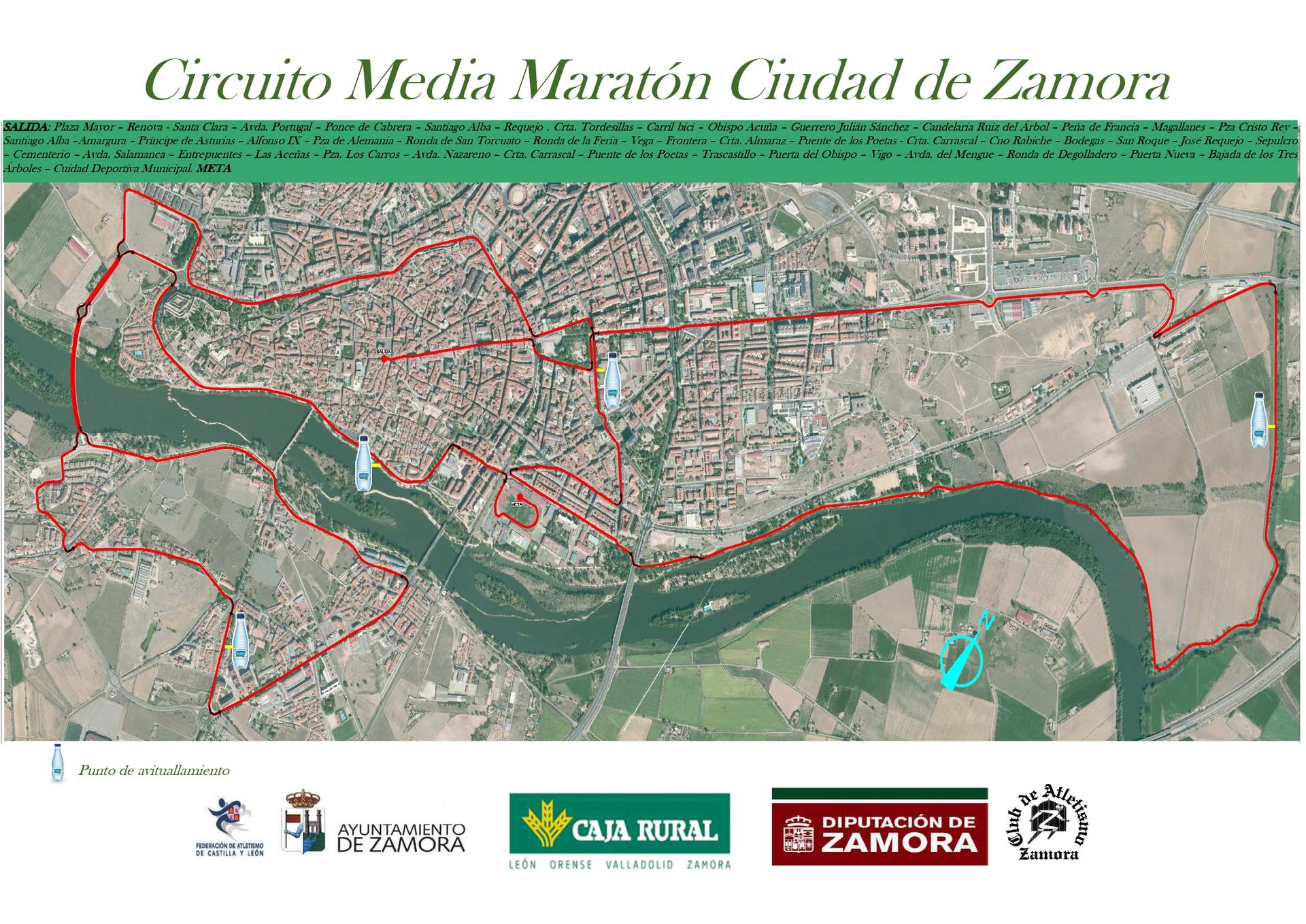 media maratón zamora 2024