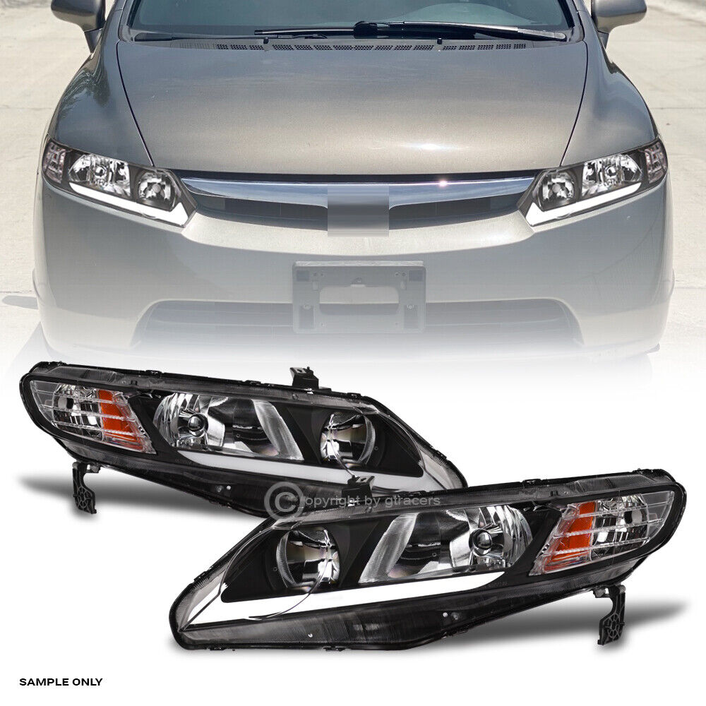 08 honda civic headlights