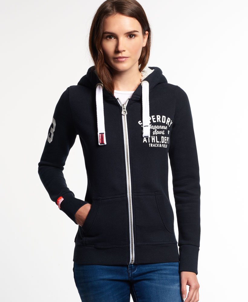 superdry zip up hoodie womens