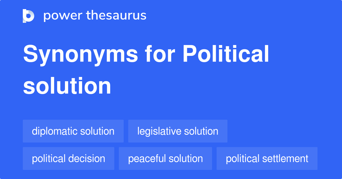 solution thesaurus