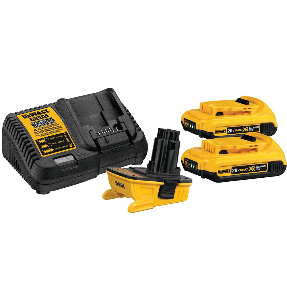 dewalt adaptor battery