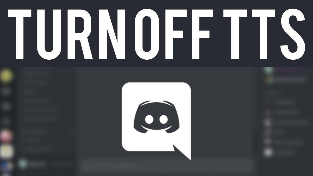 how to turn off tts on discord