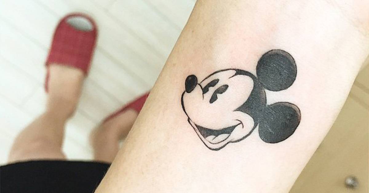 tatuajes mickey mouse