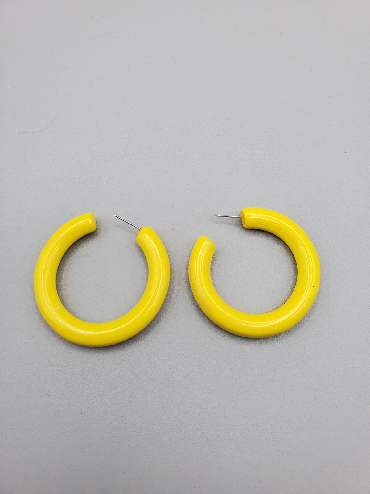 plastic hoop earrings