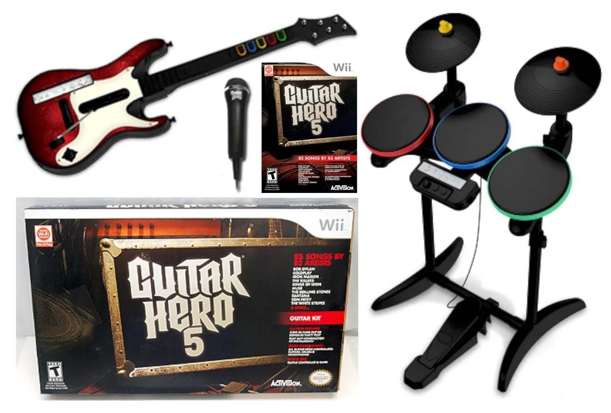 guitar hero 5 drums