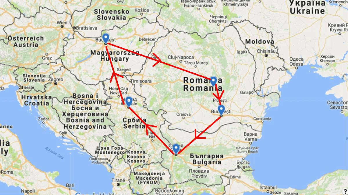 interrail nereden başlar