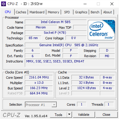 celeron 585