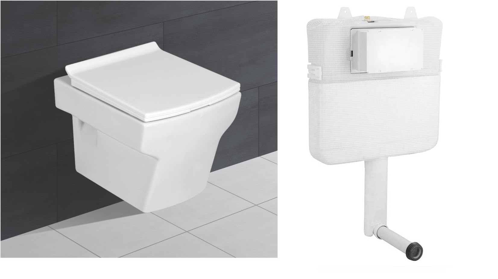 cera single piece commode