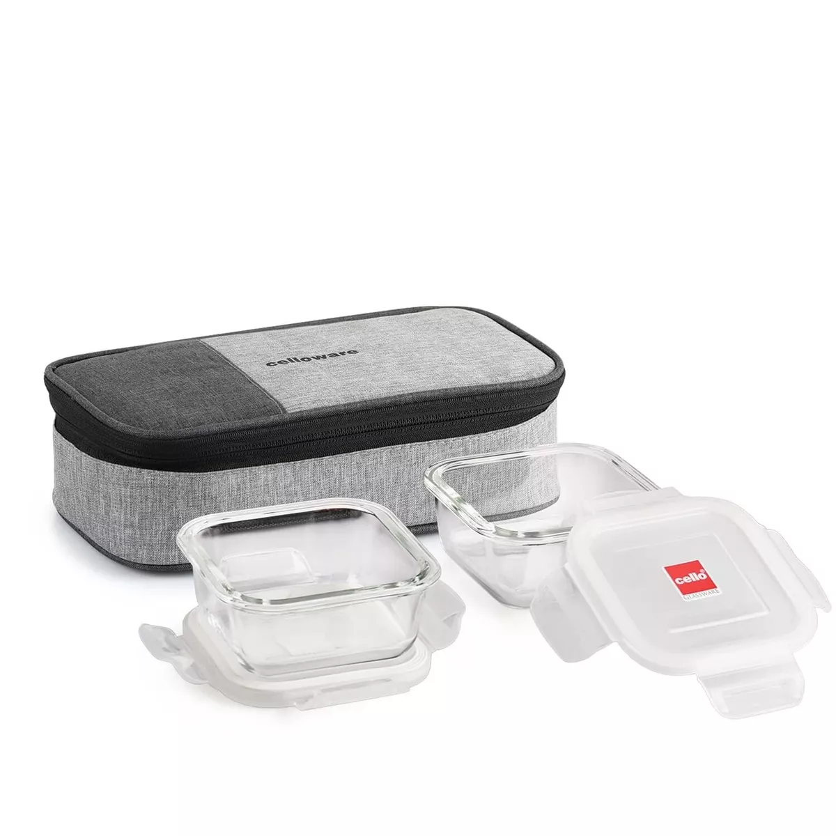 cello glass lunch box