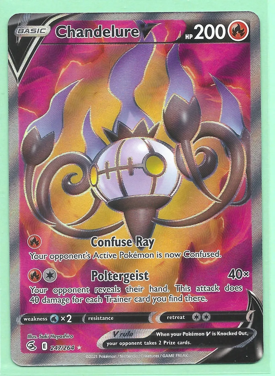 chandelure ex full art