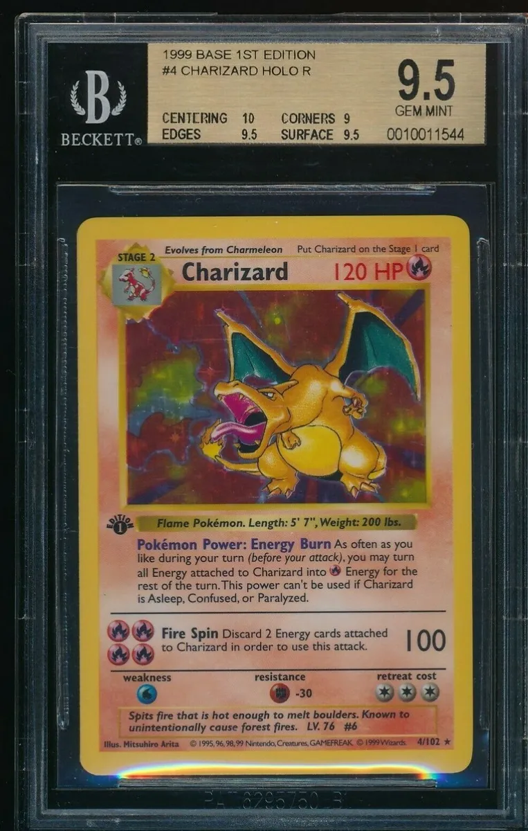 charizard first edition