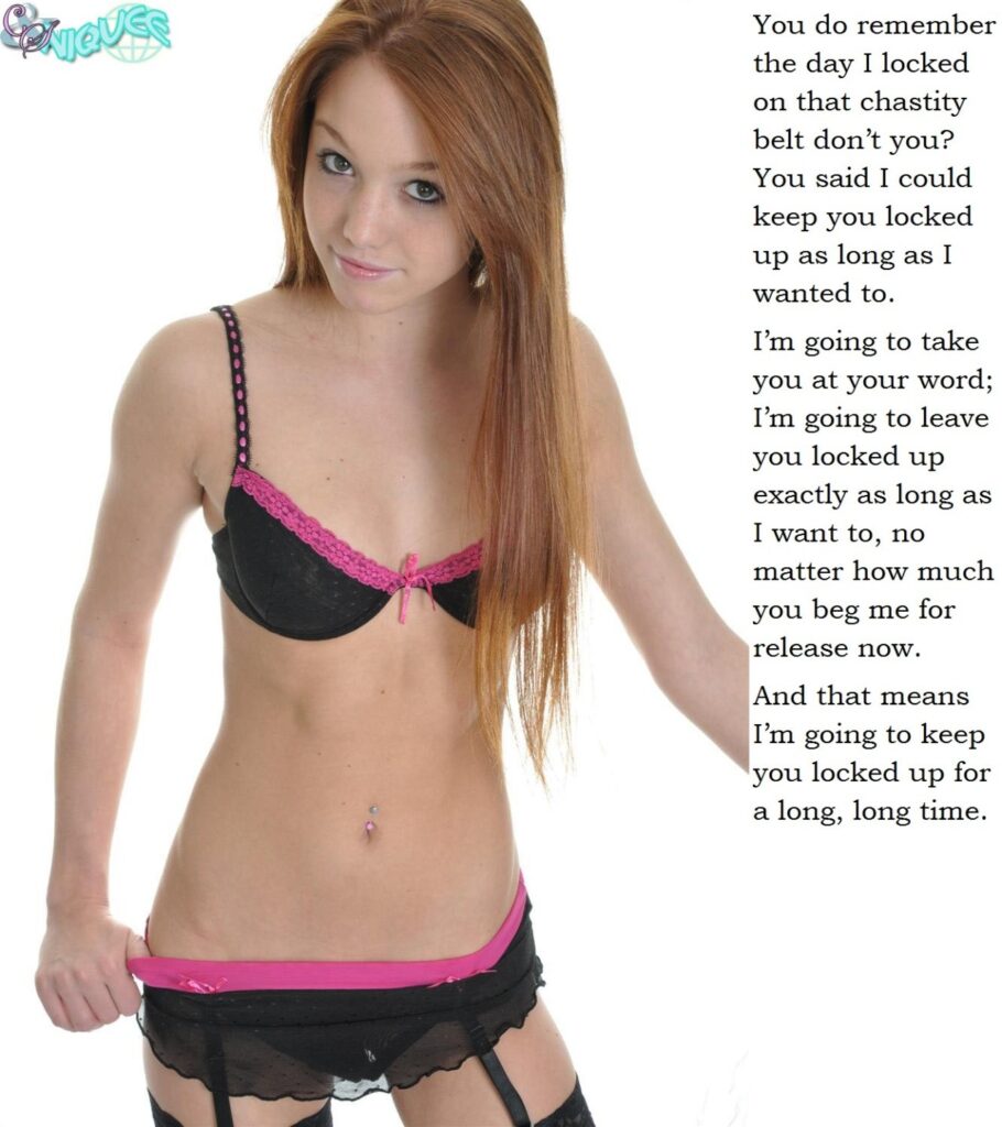 chastity belt captions