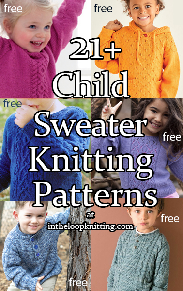 childrens chunky knitting patterns free