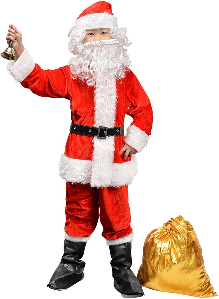 childrens santa costume