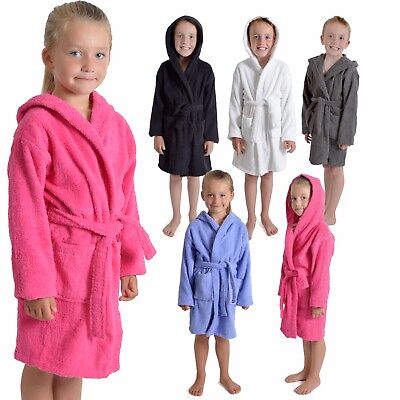 childrens towelling robe