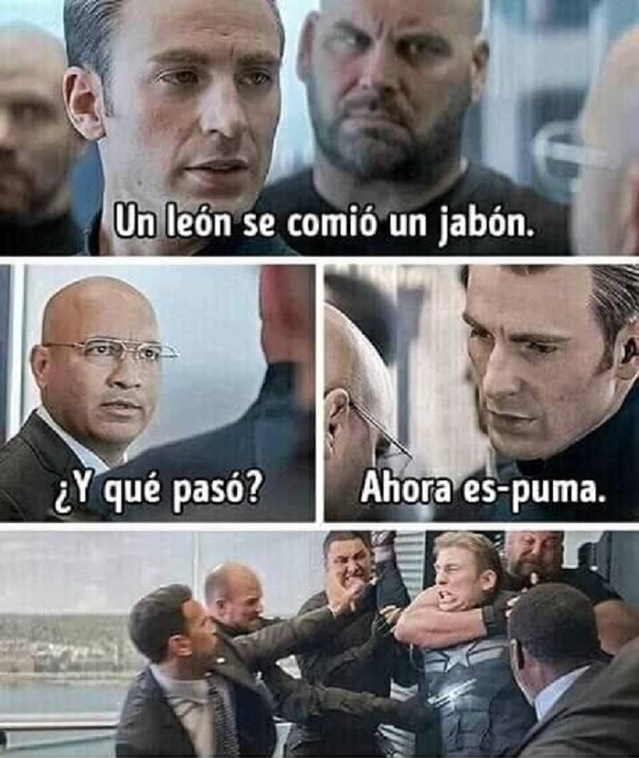 chiste capitan america meme