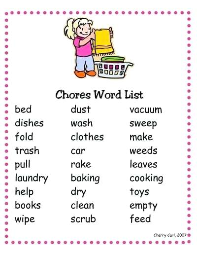 chores def