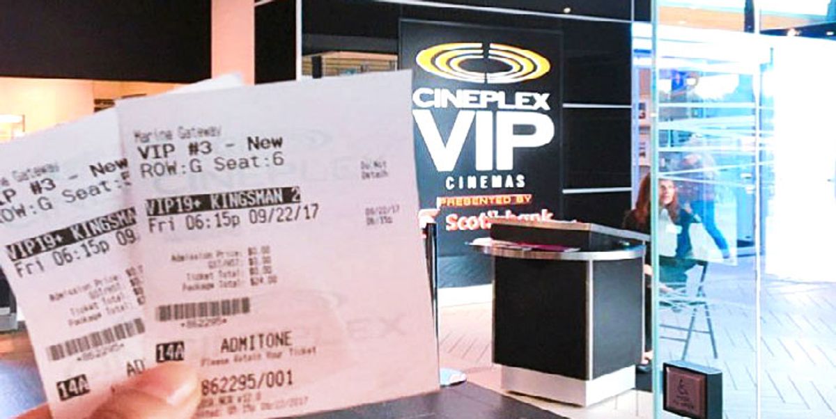 cineplex ticket prices toronto