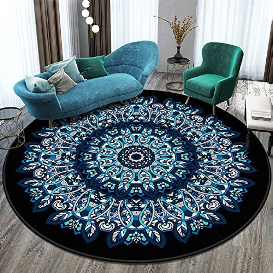 circular rugs amazon