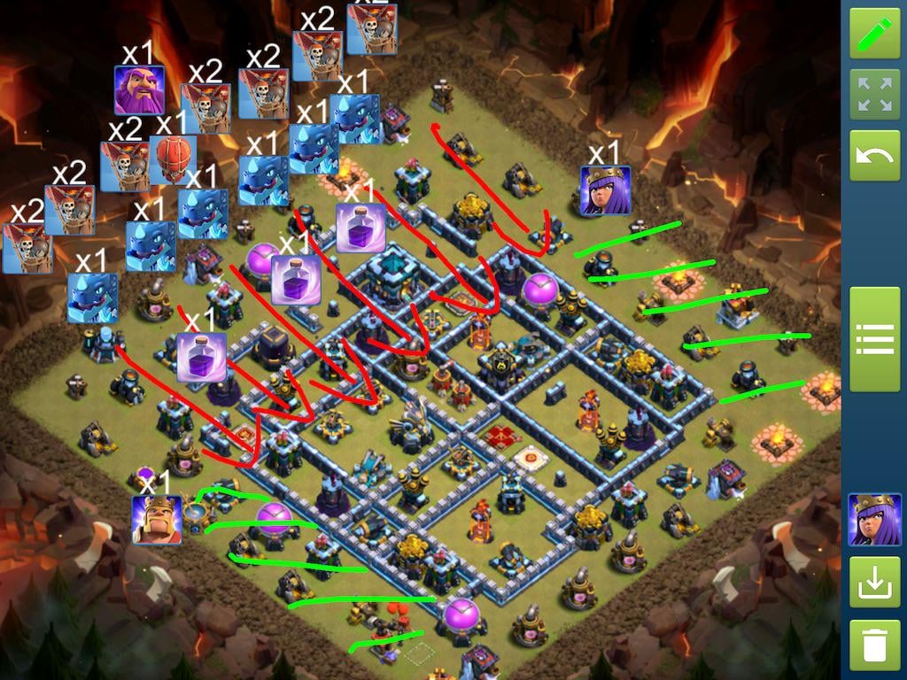 clash of clans attack simulator