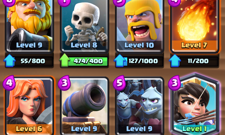 clash royale arena 7 deck