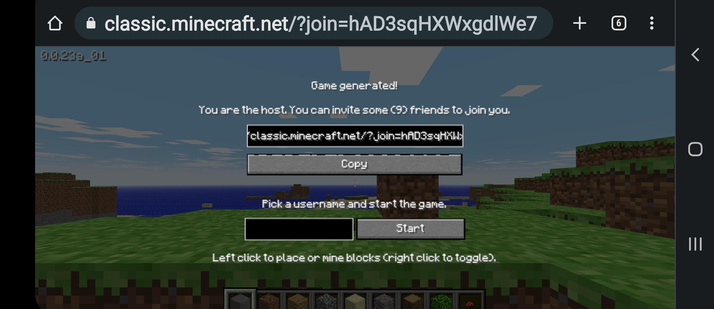 classic minecraft net controls