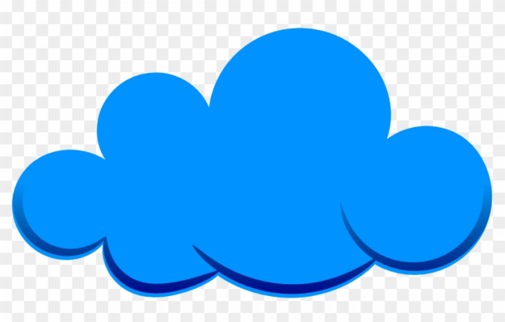 clip art blue clouds