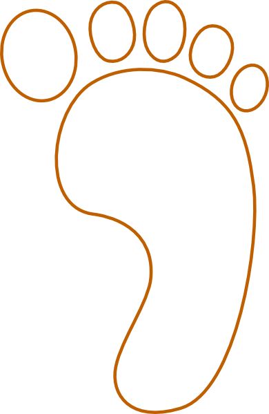 clip art foot prints