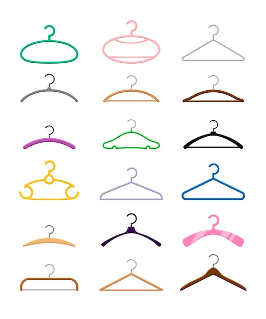 cloth hanger vector