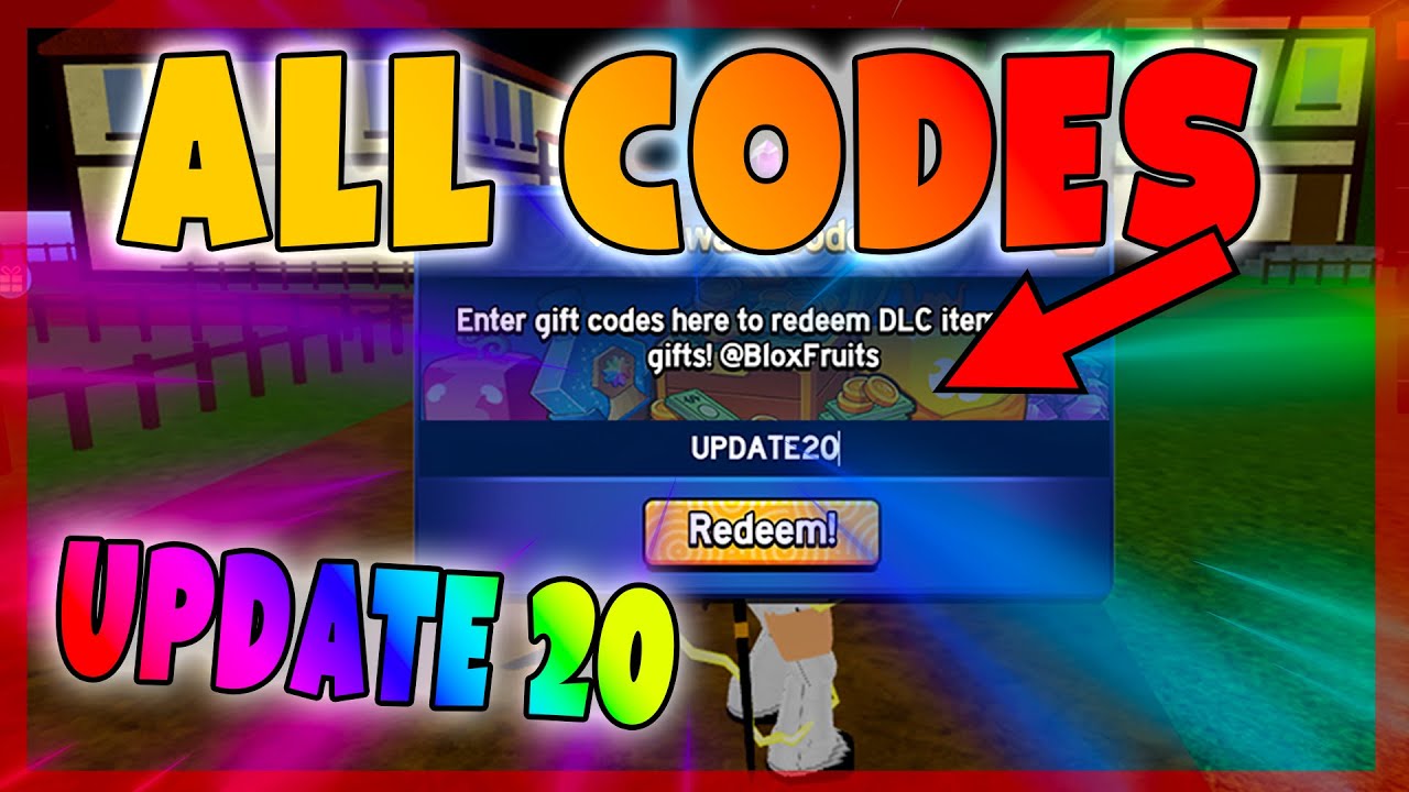 codes for blox fruit
