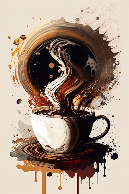 coffee art wallpaper