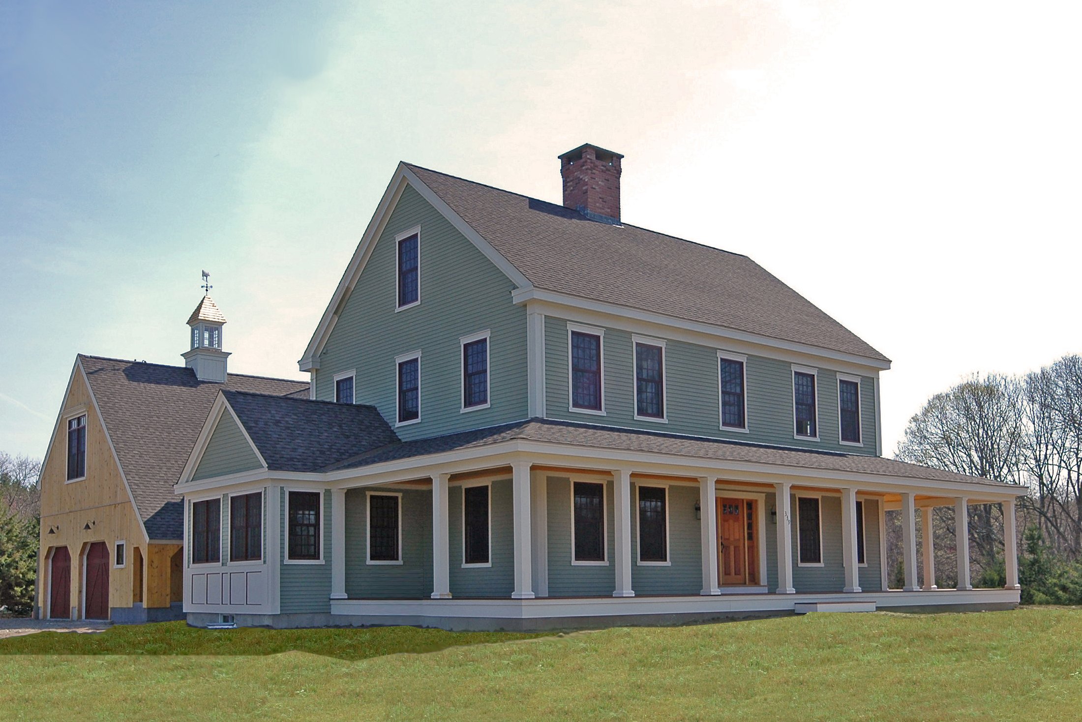 colonial farmhouse plans