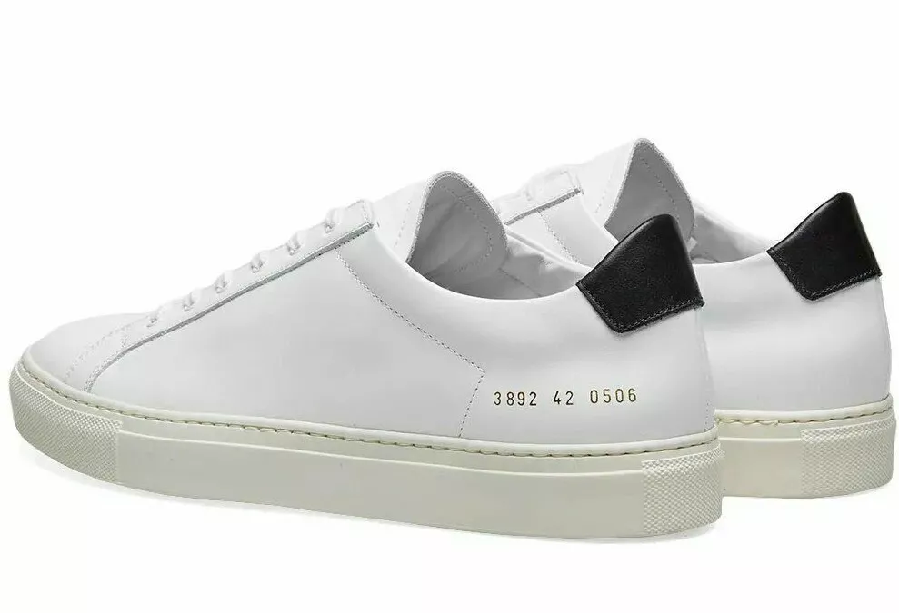 common projects white trainers