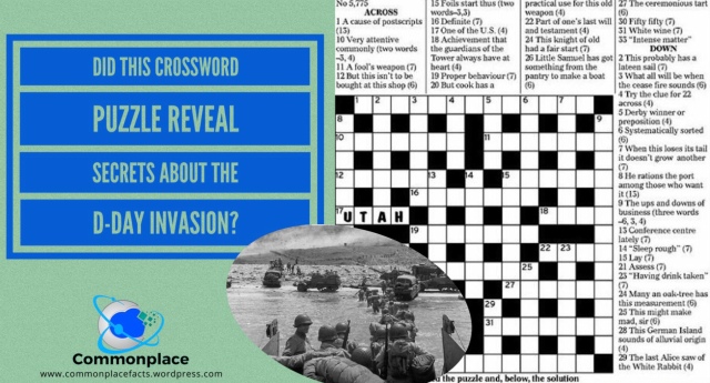 commonplace crossword clue